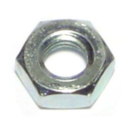 Midwest Fastener Lock Nut, 1/4"-28, Steel, Zinc Plated, 20 PK 60691